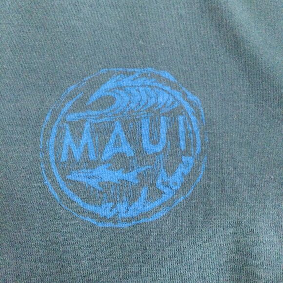 Maui T-Shirt Men’s Size 2XT Color Blue Graphic Tee - Picture 3 of 10